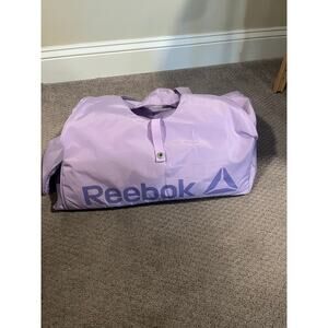 Purple Reebok Duffel Gym Bag